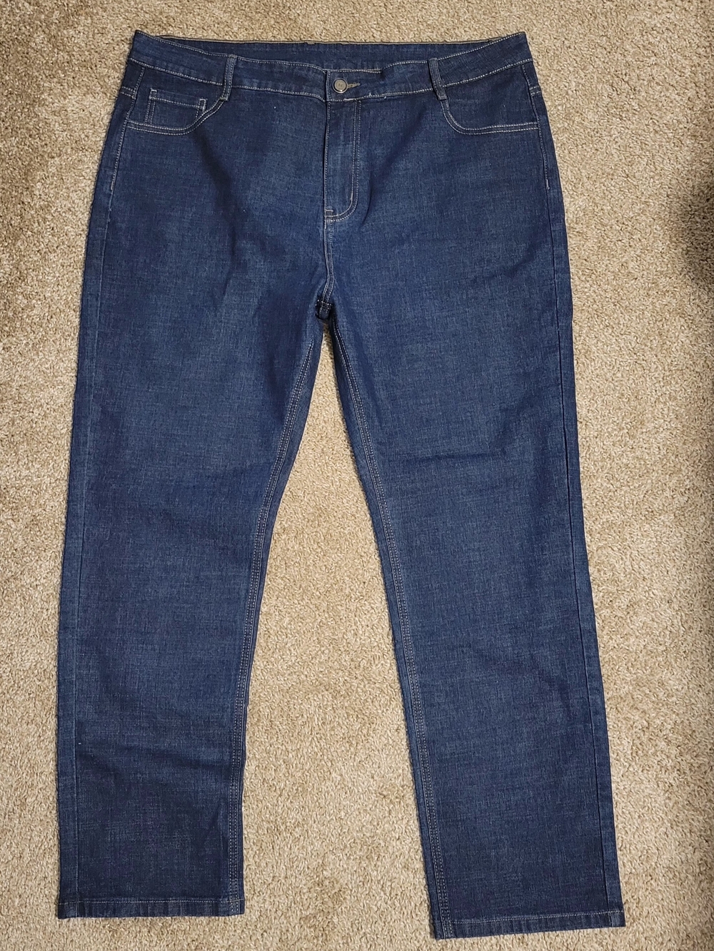 Men's Dark Blue Denim Jeans